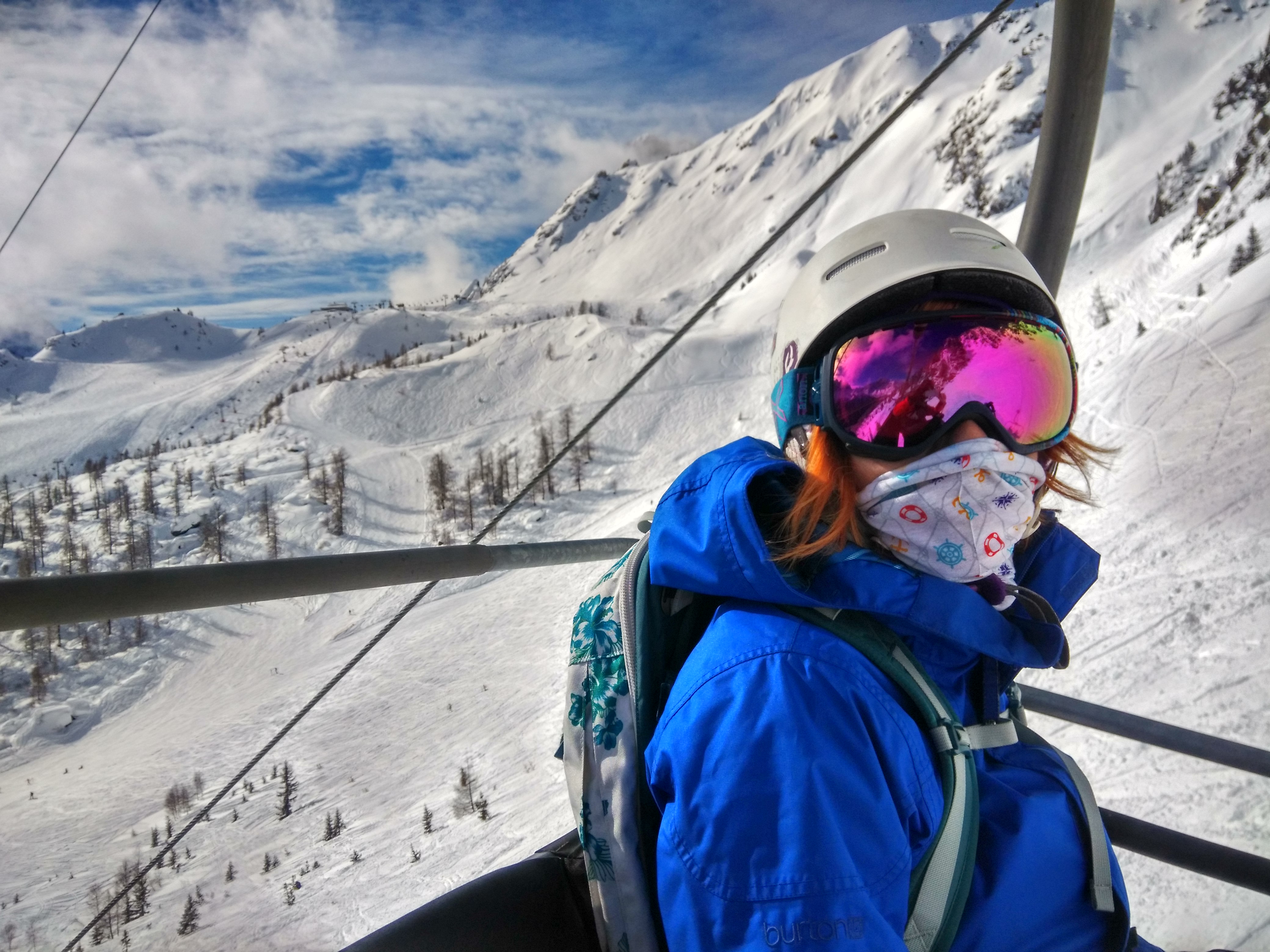 На лижах в Шамоні